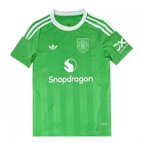Koszulka Manchester United Bramkarska 2025-26 Zielony Koszulki Piłkarskie Krótki Rękaw